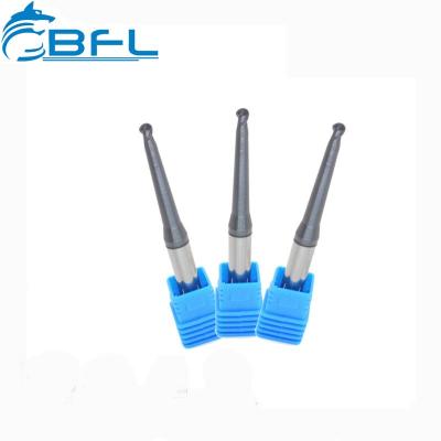 BFL Long Neck Short 2 Flutes Ball Nose End Mills (Deep Groove Cutter)