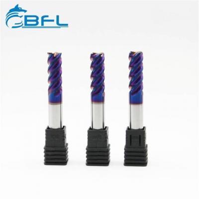 BFL High Hardness Tungsten Carbide Square End Mills For Stainless Steel