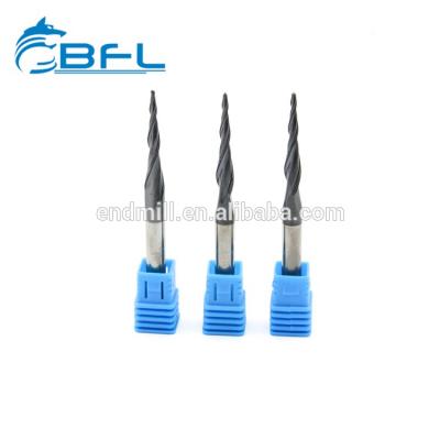 BFL XDD2T Solid Carbide 2 Flutes Taper Ball Nose End Mill