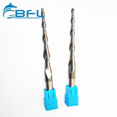 BFL Solid Carbide 2 Flutes Taper Milling Cutter CNC End Mills