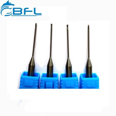 BFL Solid Carbide Long Neck Short 2 Flutes Ball Nose End Mills