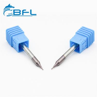 BFL Tungsten Carbide Micro Diameter 2 Flutes Square Endmills