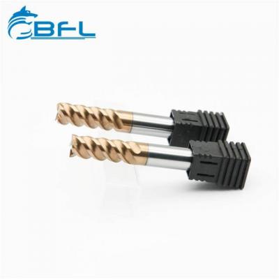 BFL High Hardness Solid Carbide 4 Flutes End Mills For Stainless Steel
