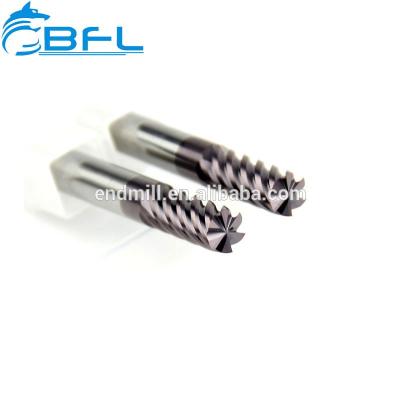 BFL Solid Carbide 6 Flute Finishing Endmill, Coating