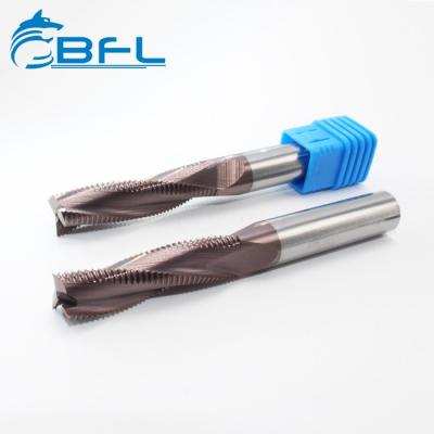 BFL Tungsten Carbide 3 Flutes Roughing End Mill Milling Cutters For Wood