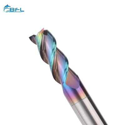 Factory Direct Sales of Colorful Aluminum Milling Cutters, Cnc Cutting Tools, Tungsten Steel Alloy End Mills